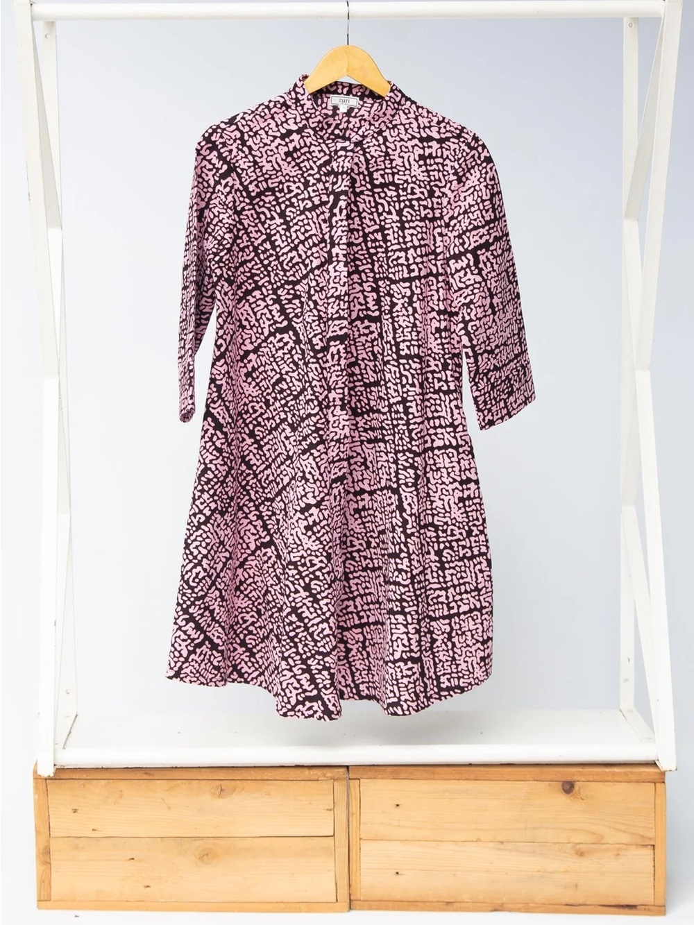 Women's Zuri Pink Chocolate Brown OG Dress